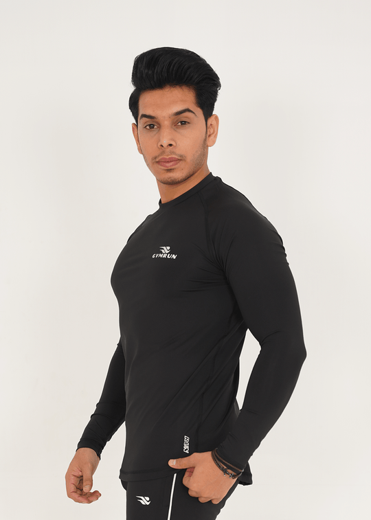 Hybrid Full Sleeve Shirt - Black