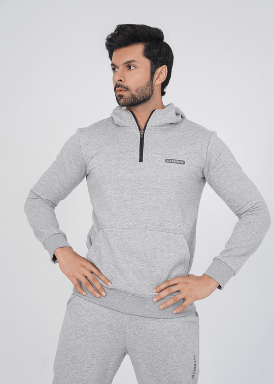 Performance Track Suit - Heather Grey