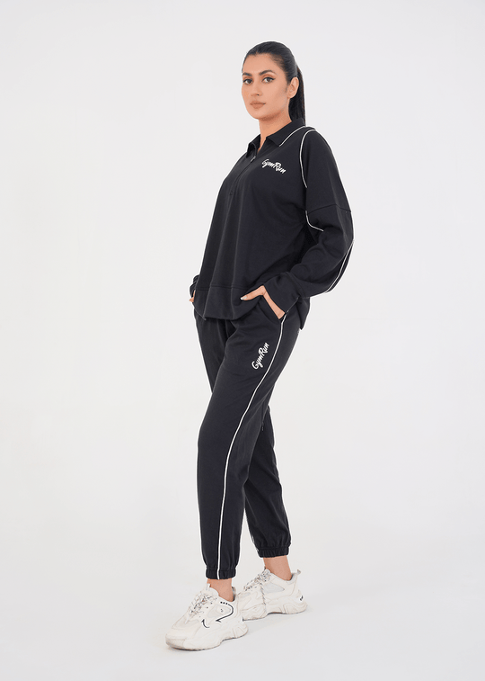 Ease Flex Track Suit - Black