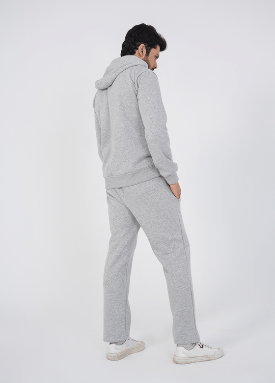 Crest Track Suit - Heather Grey