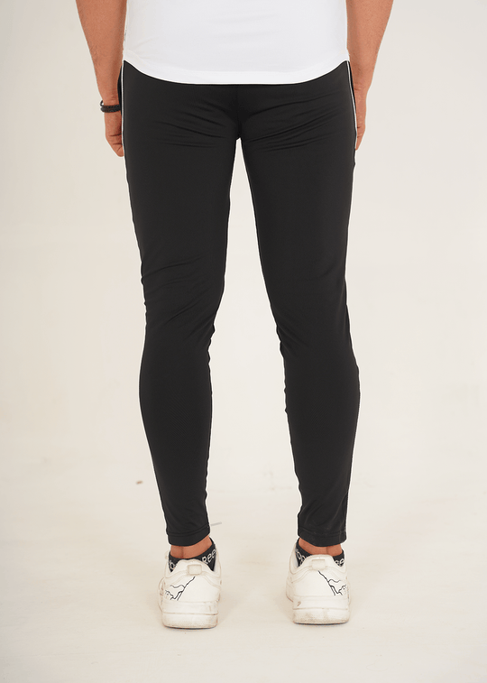 Pro-Fit Men's Performance Trousers - Black White