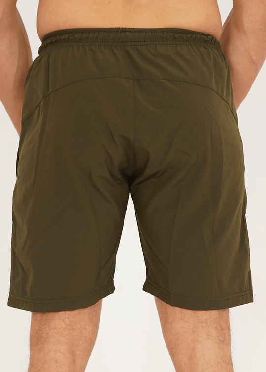 Men's Workout Shorts - Olive
