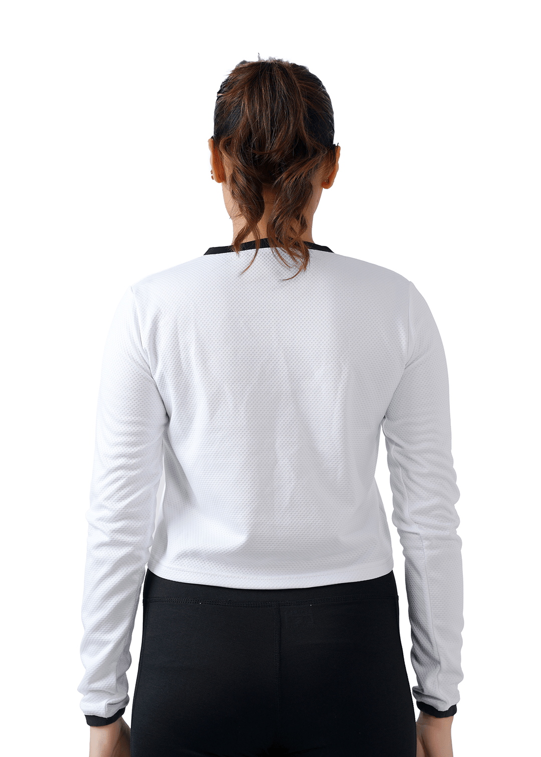 Warm Vibes Full Sleeves Top - White