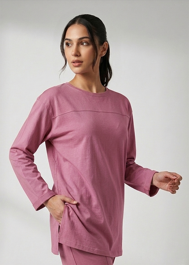 Urban Modesty Shirt - Tea Pink