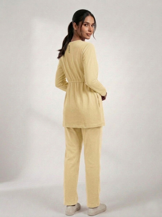Comfy Oversized Set - Yellow