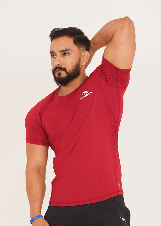 Ultimate Compression Shirt - Maroon