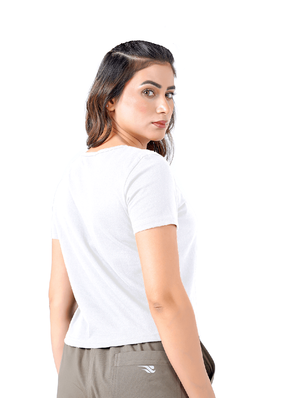 Open Aura Top - White