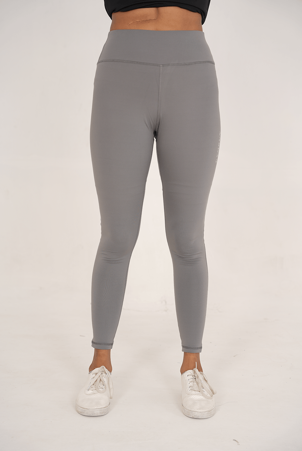Ladies' Seamless Leggings - Grey