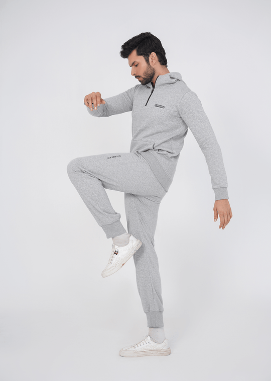 Performance Track Suit - Heather Grey