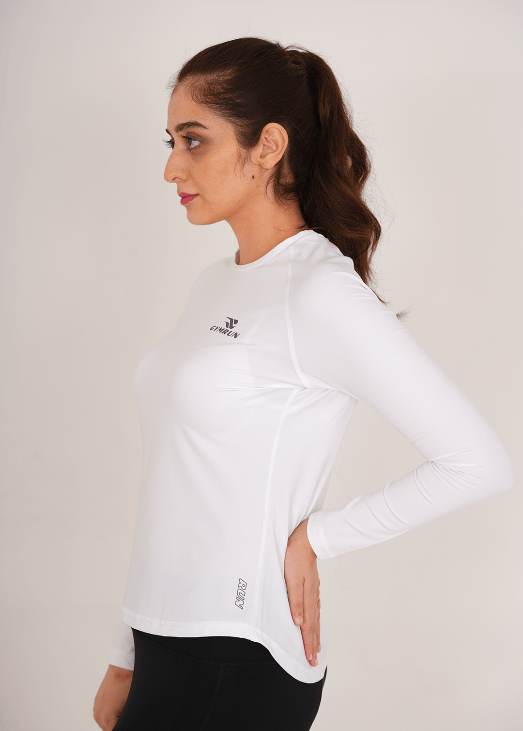 High-Tech Long Sleeve - White