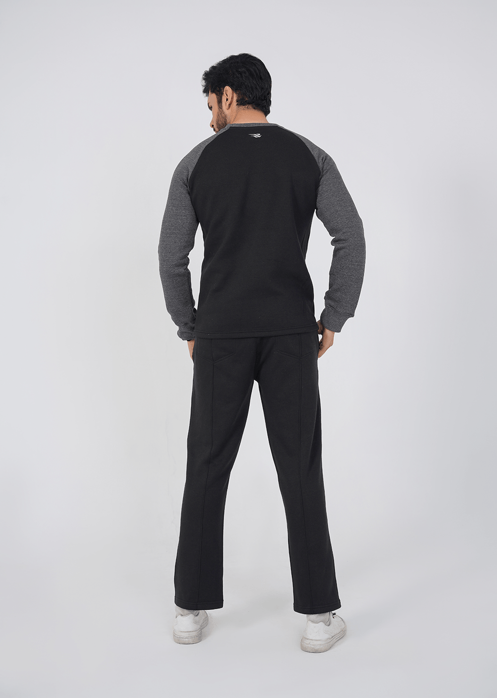 Rhythm Track Suit - Black/Charcoal
