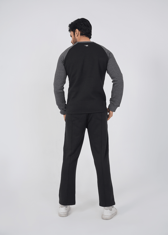 Rhythm Track Suit - Black/Charcoal
