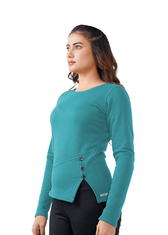 Warm Whisper Shirt - Turqoise