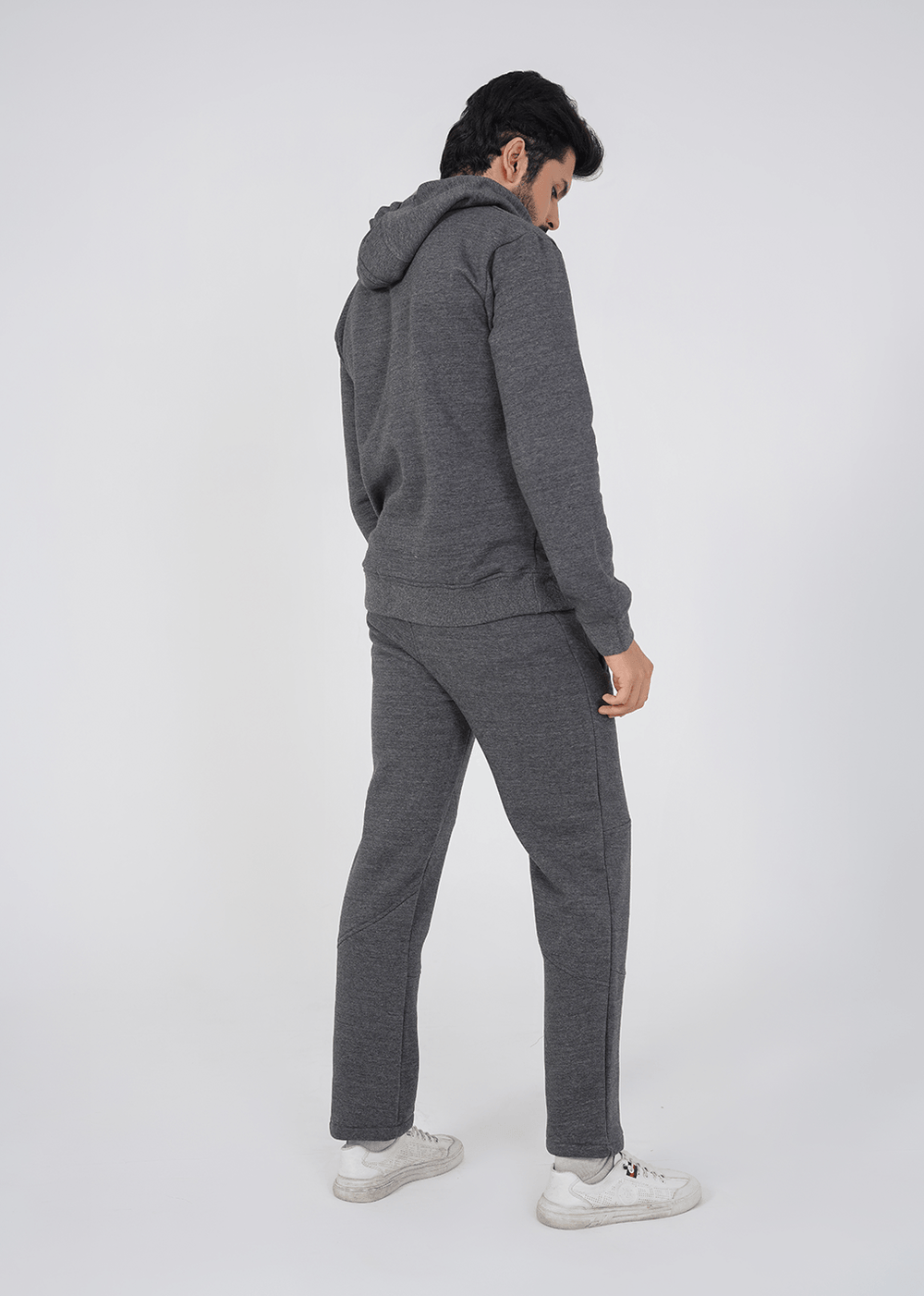 Crest Track Suit - Charcoal
