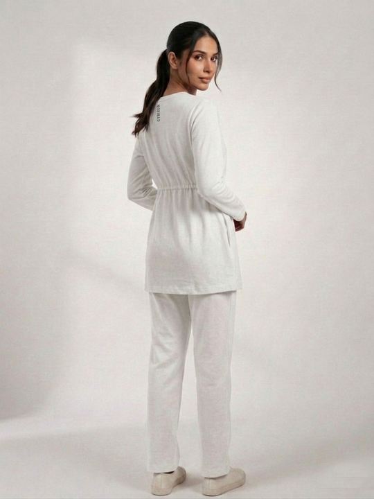 Comfy Oversized Set - White