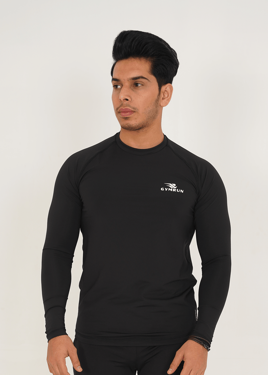 Hybrid Full Sleeve Shirt - Black