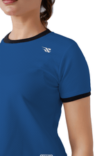 Warm Vibes Crop - Blue