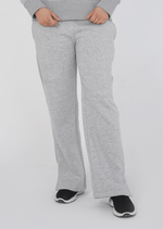Supreme Wide Leg Trouser - Heather Grey