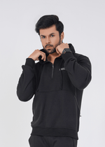 Crest Hoodie - Black