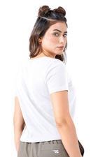 Open Aura Top - White