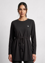 Comfy Oversized Top - Black