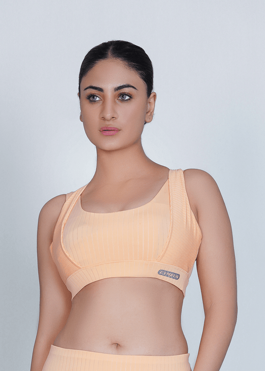 Classic Vent Sports Bra - Orange