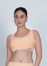 Classic Vent Sports Bra - Orange