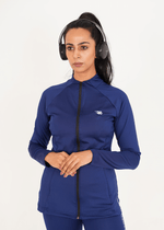 Ladies Compression Zipper - Navy