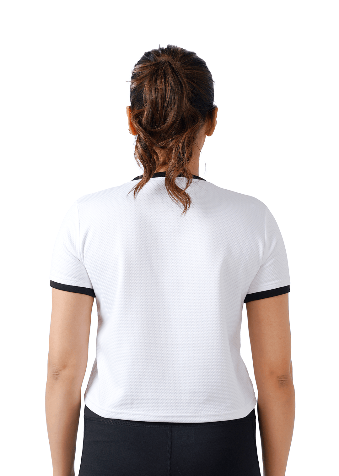 Warm Vibes Crop - White