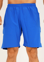 Men's Workout Shorts - Royal Blue