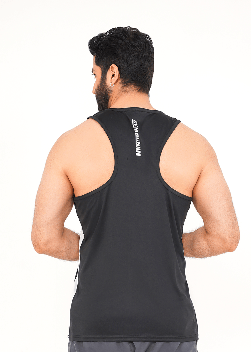 Onyx Edge Tank - Black/White