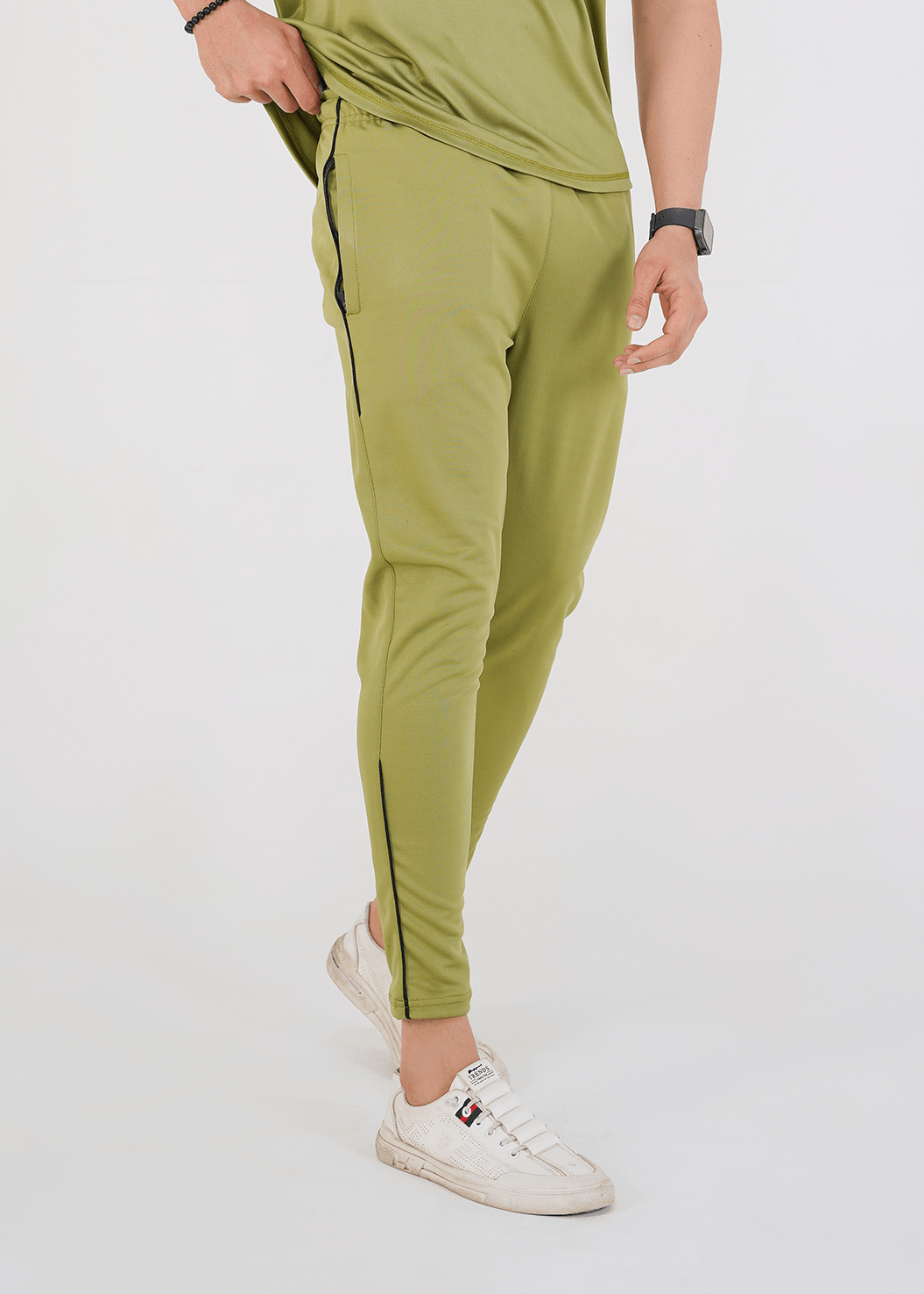 Men's Basic Performance Trouser - Olive Green