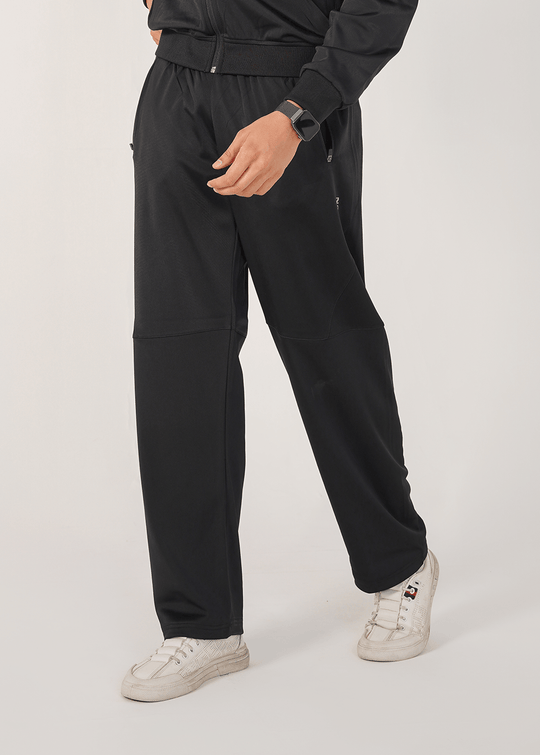 Men Motion Tricot Trouser - Black