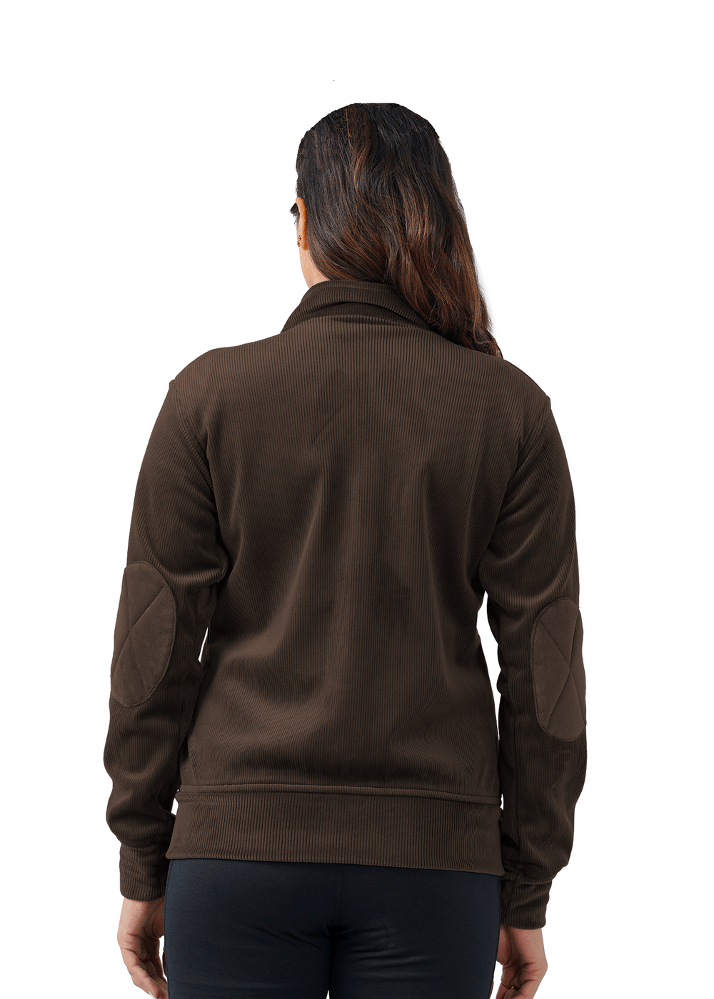 Velvet Ridge Cord Jacket - Brown