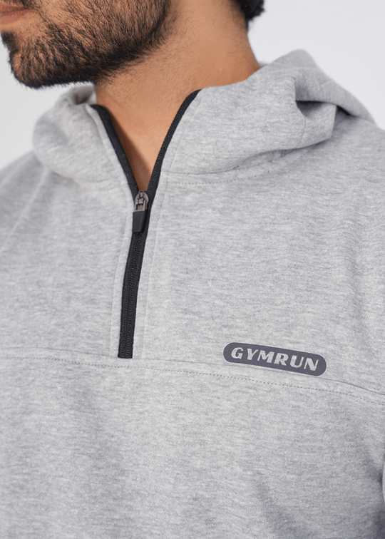 Performance Hoodie - Heather Grey