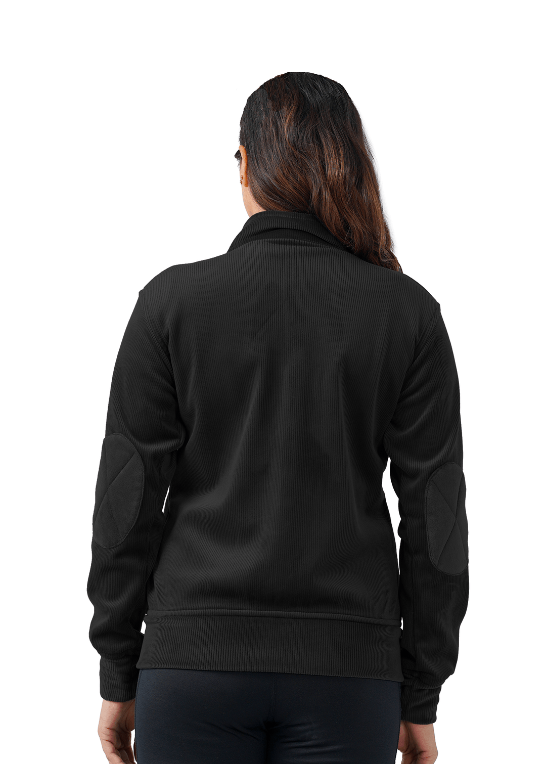 Velvet Ridge Cord Jacket - Black