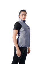 Chill Wave Polar Vest - Grey