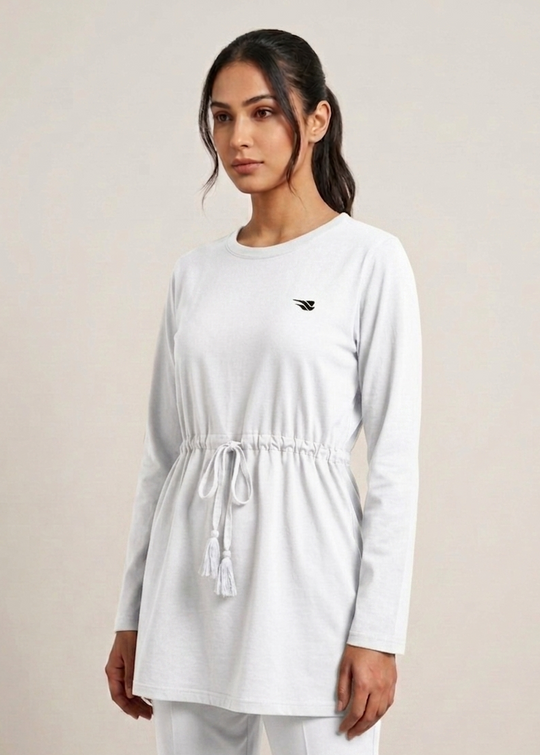Comfy Oversized Top - White