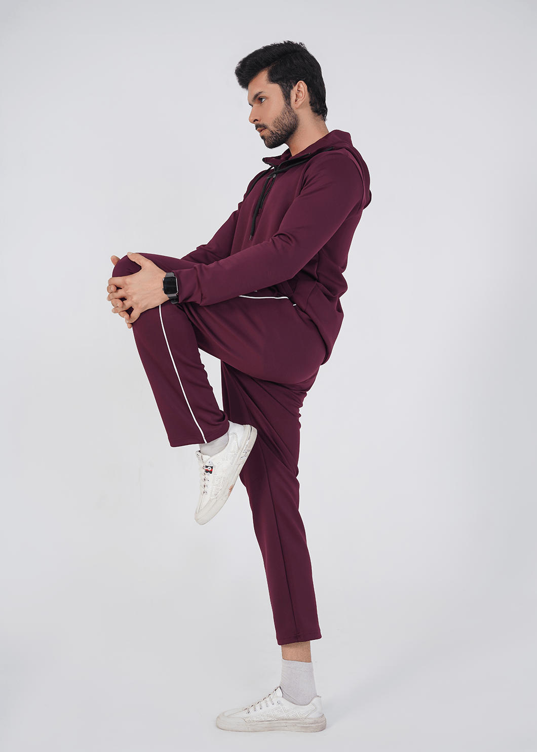 Trainer Track Suit - Maroon