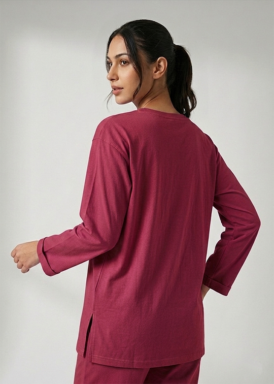 Urban Modesty Shirt - Maroon