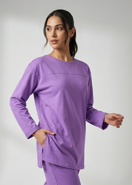 Urban Modesty Shirt - Violet