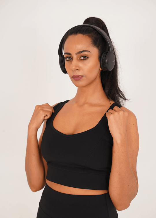 Pro-Fit Padding Sports Bra - Black