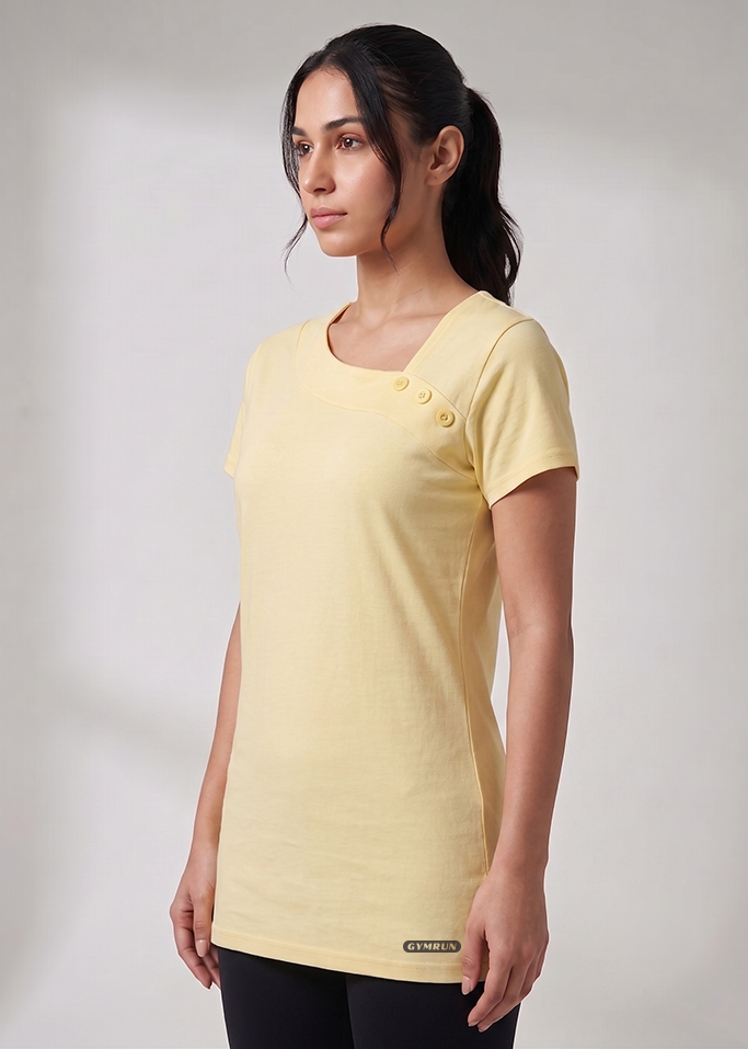Elara Softline Top - Yellow