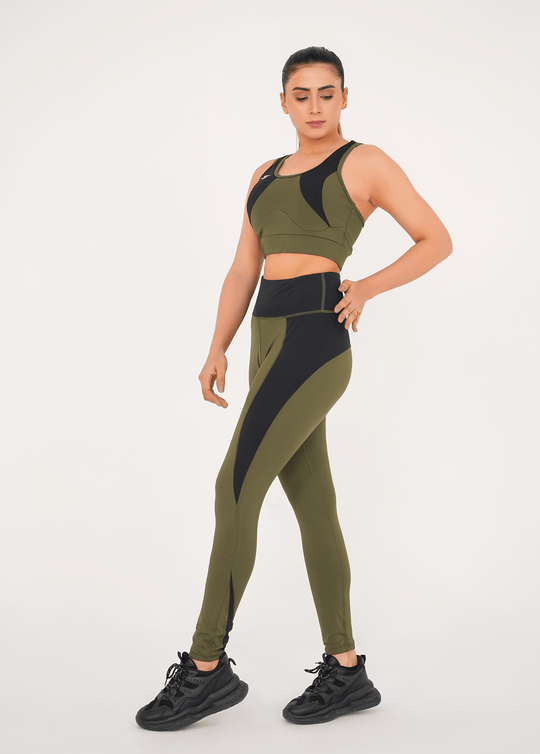 Epic Sports Bra + Legging - Olive