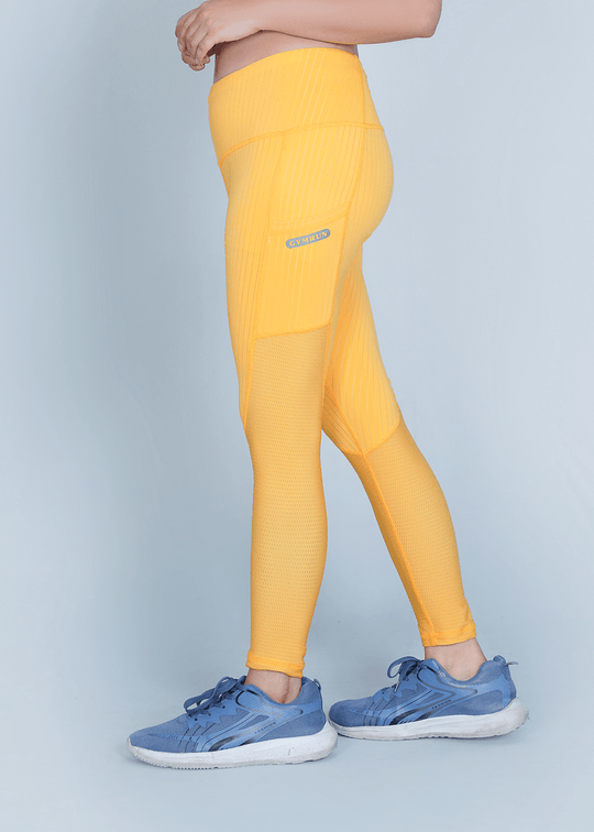 Classic Vent Leggings - Yellow