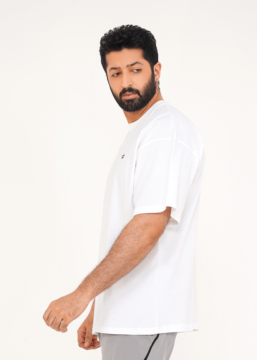 Essential Oversized Tee - White