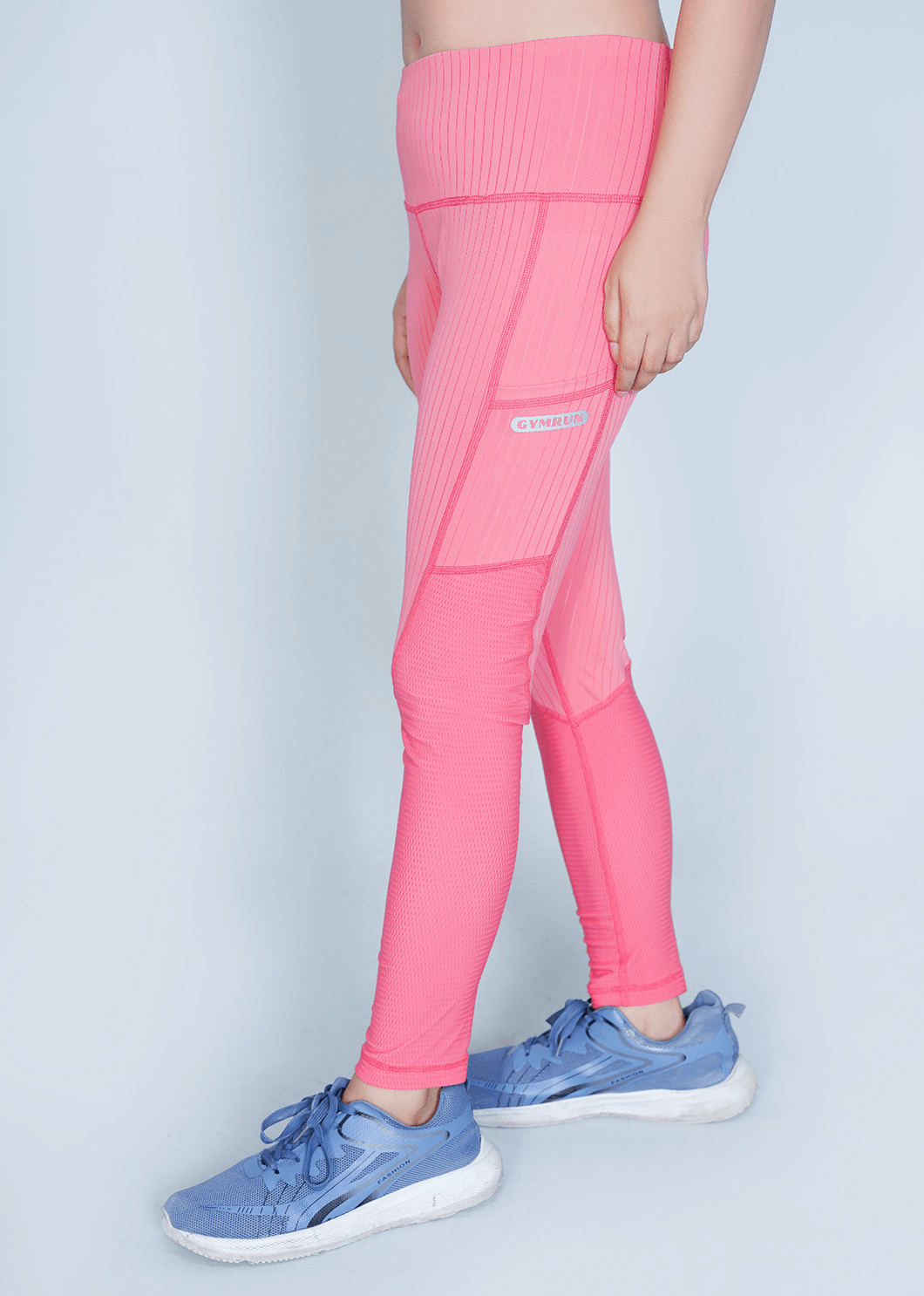 Classic Vent Set (Sports Bra + Legging) - Pink