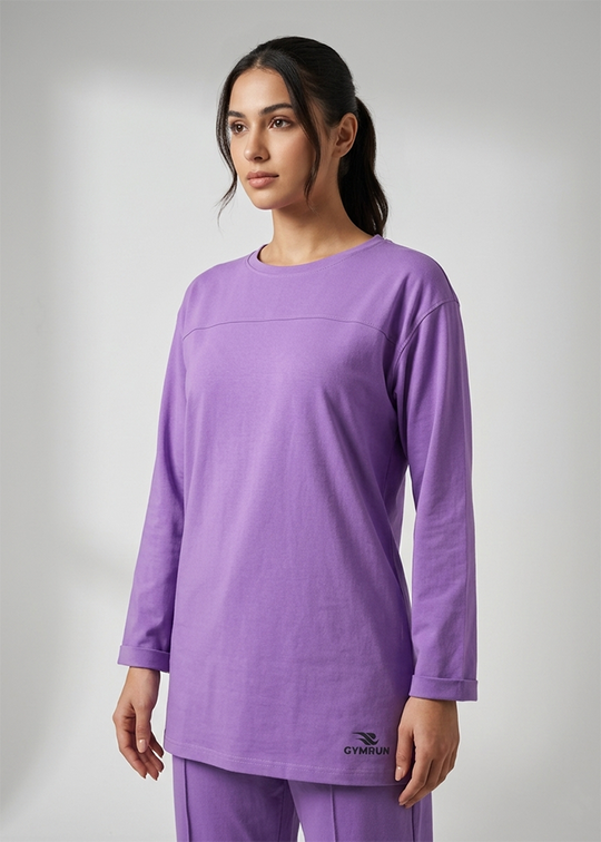 Urban Modesty Shirt - Violet