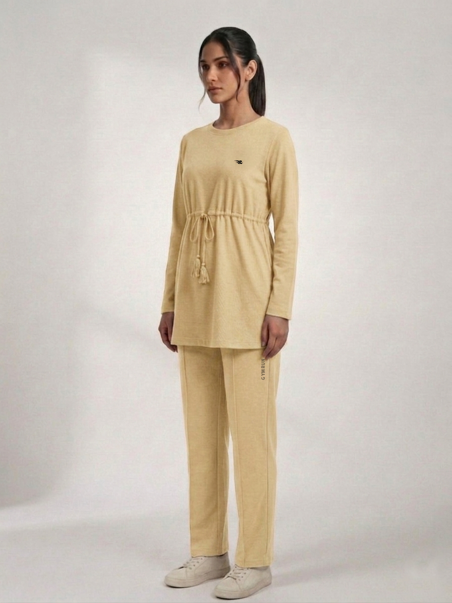 Comfy Oversized Set - Yellow