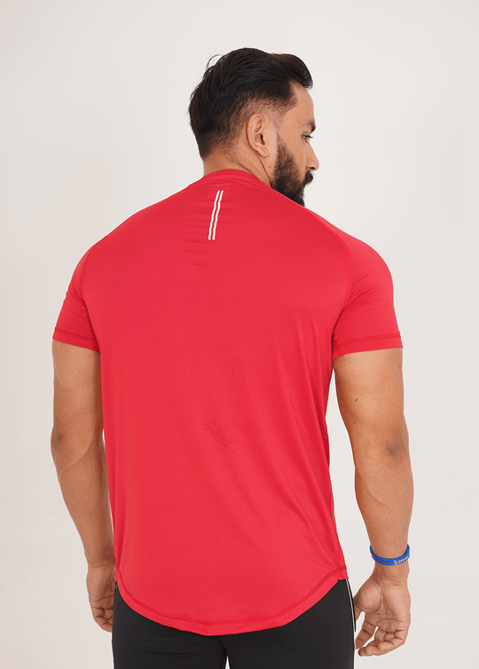 Hydro Mesh Tee - Maroon